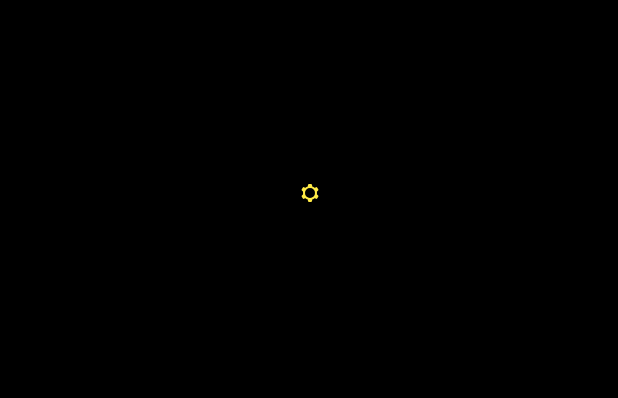 The icon button displays in yellow against a black background.